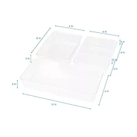 Home Expressions 4-pc. Single Compartment Drawer Storage