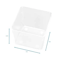 Home Expressions Extra Small Deep Single Compartment Drawer Storage