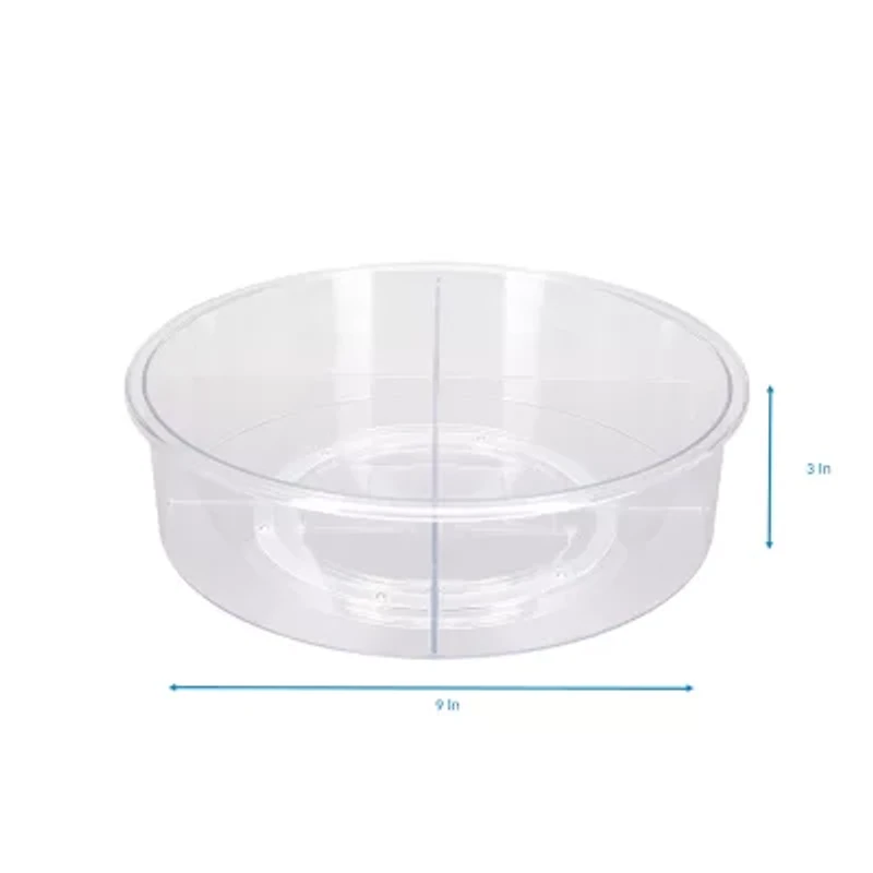 Home Expressions Acrylic Rotating Tray