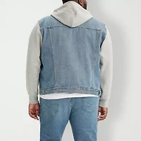 Levi's® Big and Tall Hybrid Hoody Trucker Mens Hooded Lightweight Denim Jacket