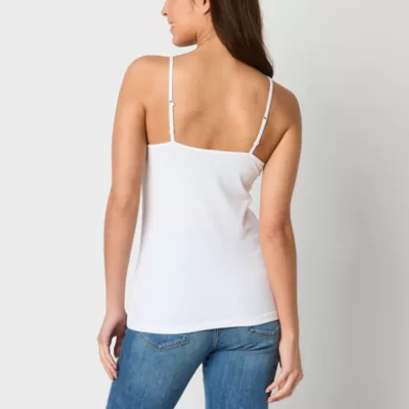 a.n.a Womens Scoop Neck Sleeveless Camisole