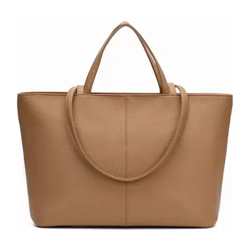 London Fog East West Double  Handle Tote Bag