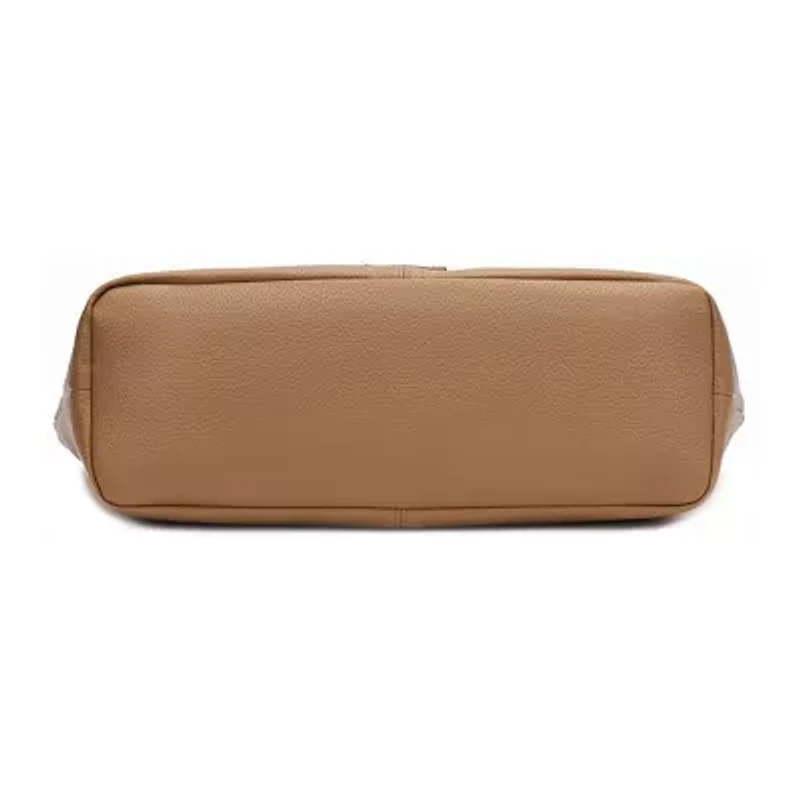 London Fog East West Double  Handle Tote Bag