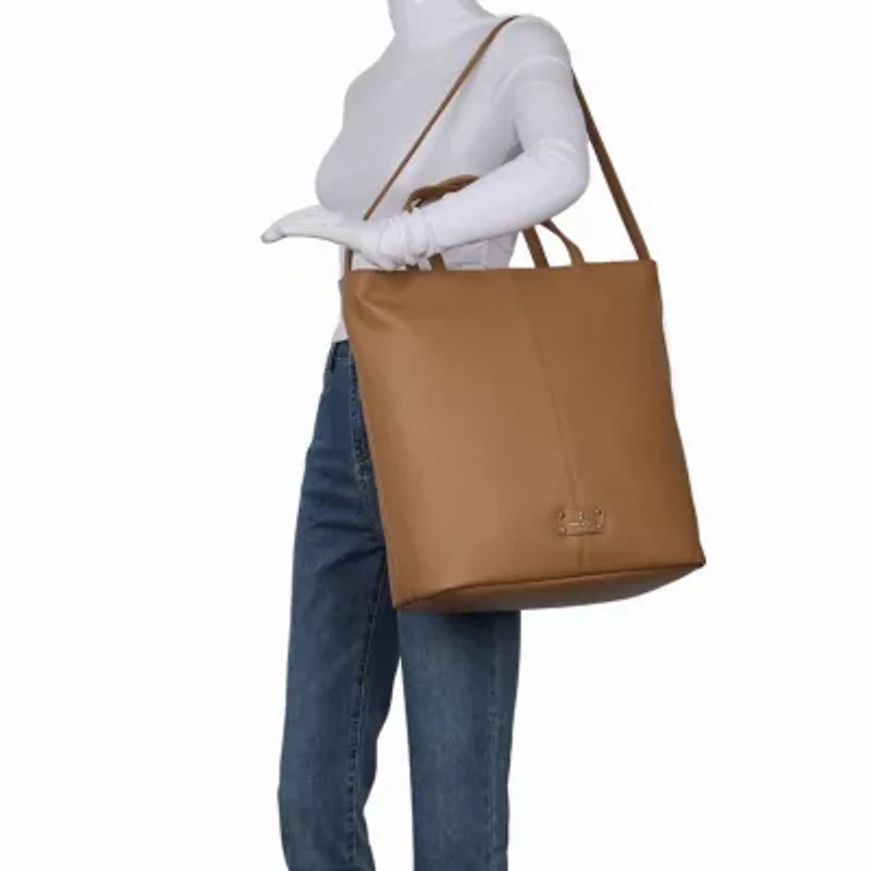 London Fog Large Double Handle Tote Bag