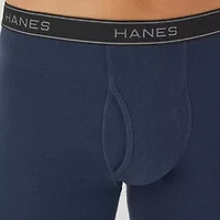 Hanes Cotton Mens 4 Pack Boxer Briefs J742a4