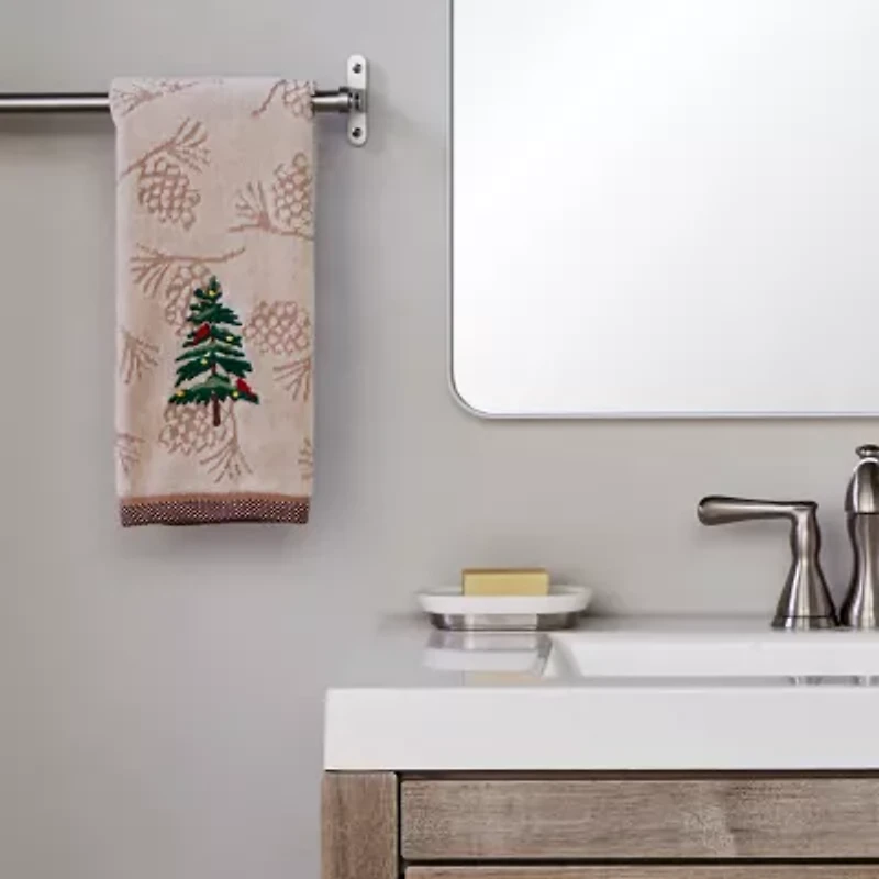 Saturday Knight Seasonal Fir 2-pc. Hand Towel