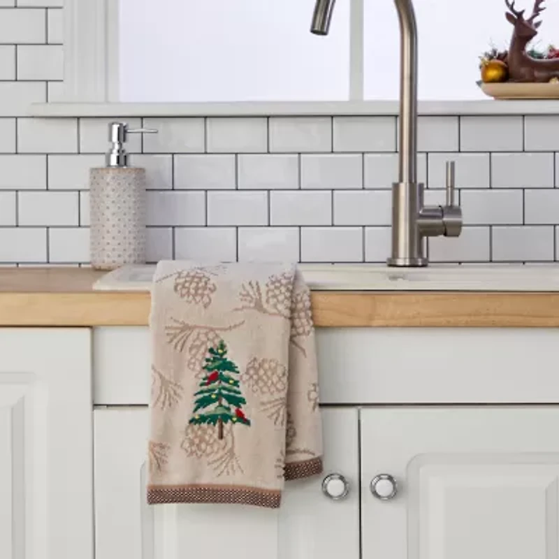 Saturday Knight Seasonal Fir 2-pc. Hand Towel