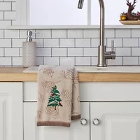 Saturday Knight Seasonal Fir 2-pc. Hand Towel