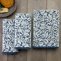 Saturday Knight Renan 2-pc. Embellished Brocade Bath Towel