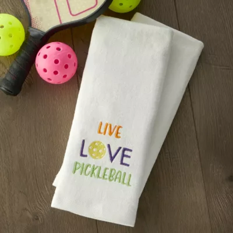 Saturday Knight Live Love Pickleball 2-pc. Hand Towel