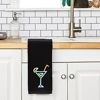 Saturday Knight Neon Cocktail 2-pc. Hand Towel