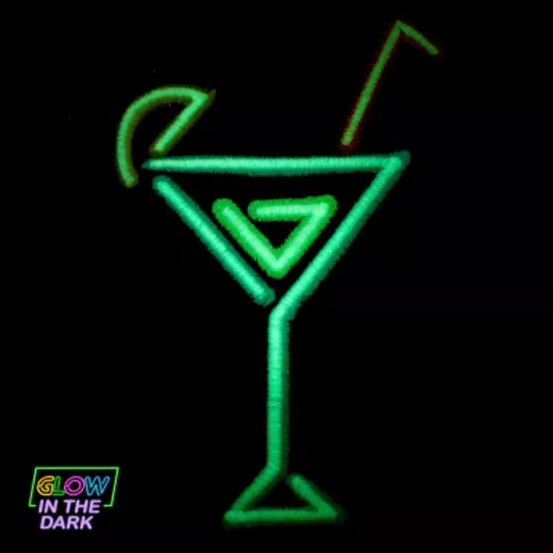 Saturday Knight Neon Cocktail 2-pc. Hand Towel