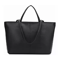 London Fog East West Double  Handle Tote Bag