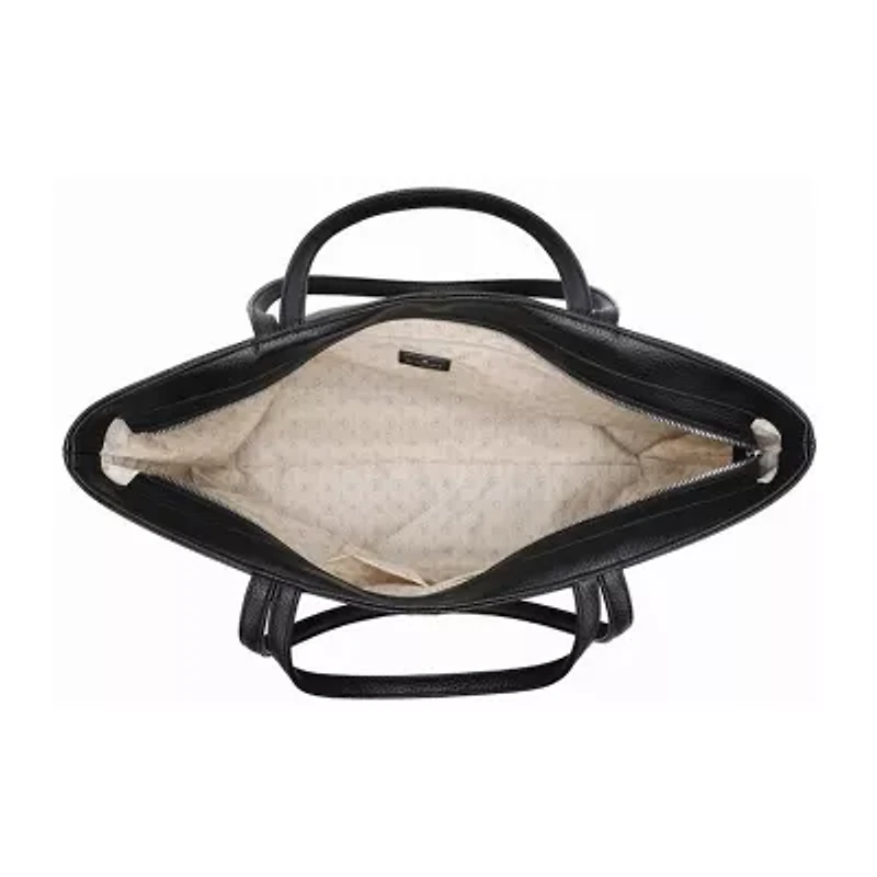 London Fog East West Double  Handle Tote Bag