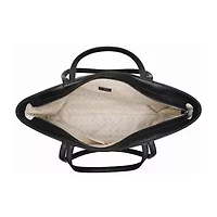 London Fog East West Double  Handle Tote Bag