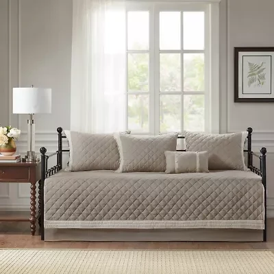 Madison Park Daybed Levine Cotton 6-pc. Coverlet Set