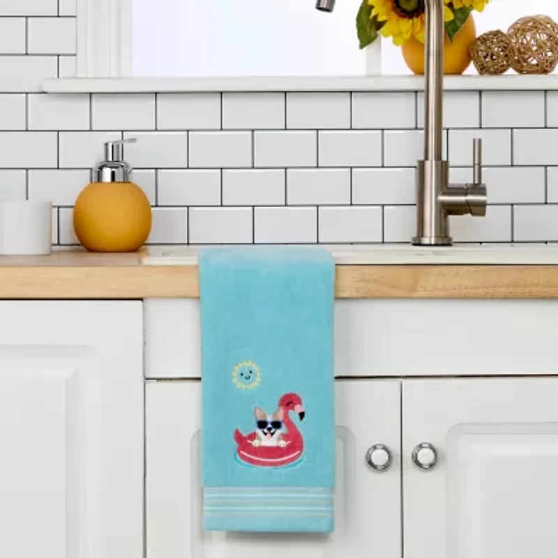 Saturday Knight Floating Corgi 2-pc. Hand Towel