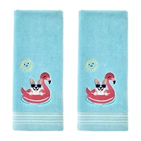 Saturday Knight Floating Corgi 2-pc. Hand Towel