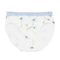 Ambrielle Cotton High Cut Panty