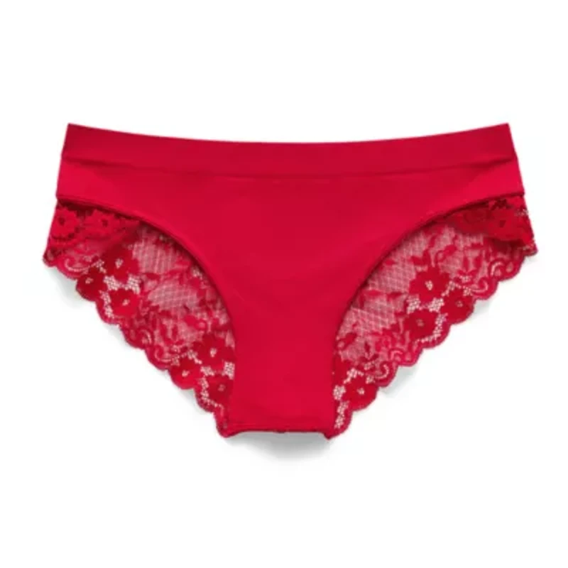 Ambrielle Seamless Lace Cheeky Panty