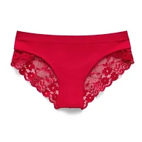 Ambrielle Seamless Lace Cheeky Panty