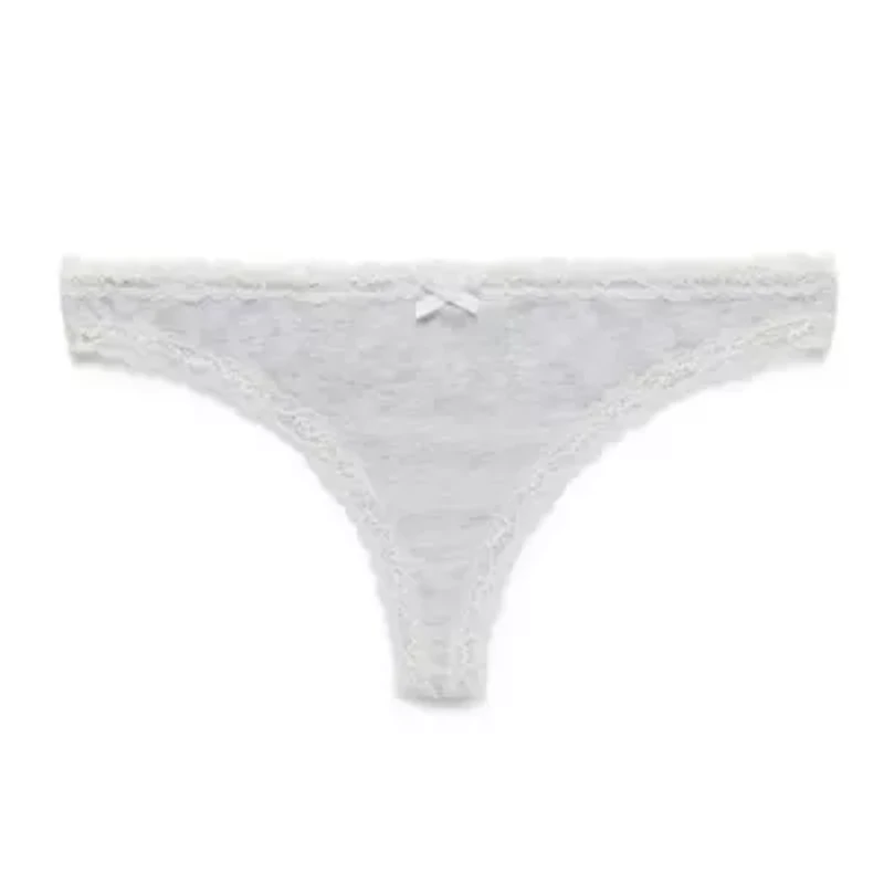 Arizona Body Cotton with Lace Thong