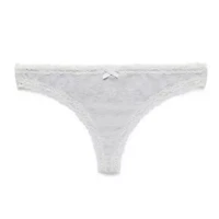 Arizona Body Cotton with Lace Thong