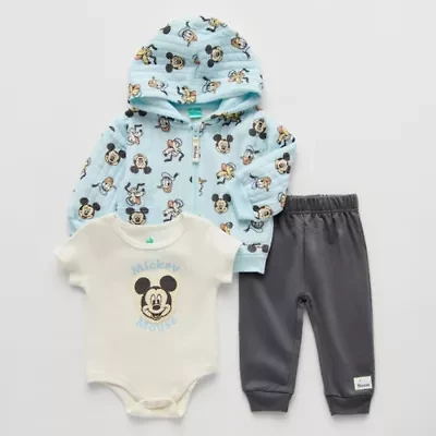 Disney Baby Boys Mickey Mouse 3-pc. Pant Set