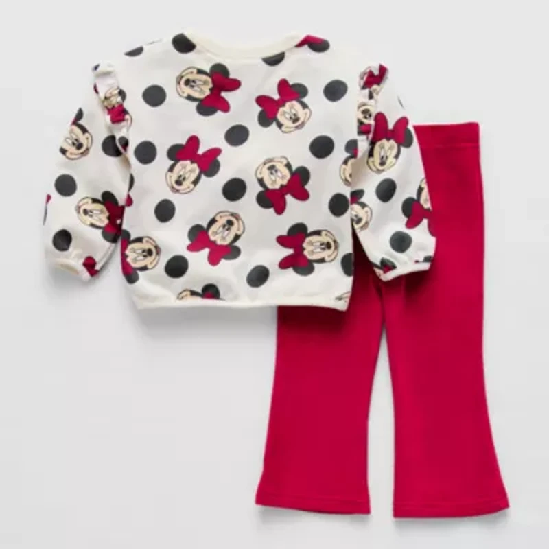 Disney Baby Girls 2-pc. Minnie Mouse Legging Set