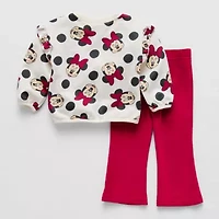 Disney Baby Girls 2-pc. Minnie Mouse Legging Set