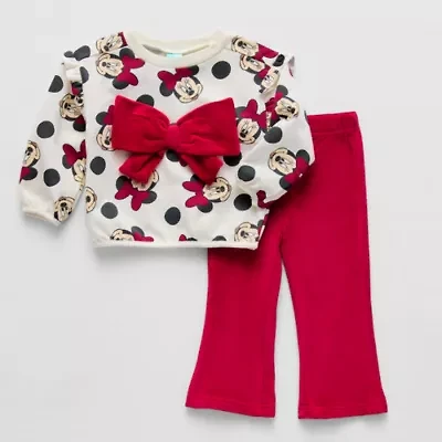 Disney Baby Girls 2-pc. Minnie Mouse Legging Set