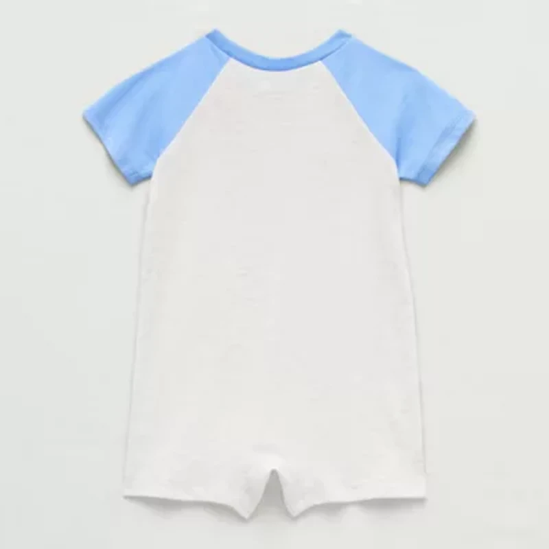 Okie Dokie Baby Boys Short Sleeve Romper