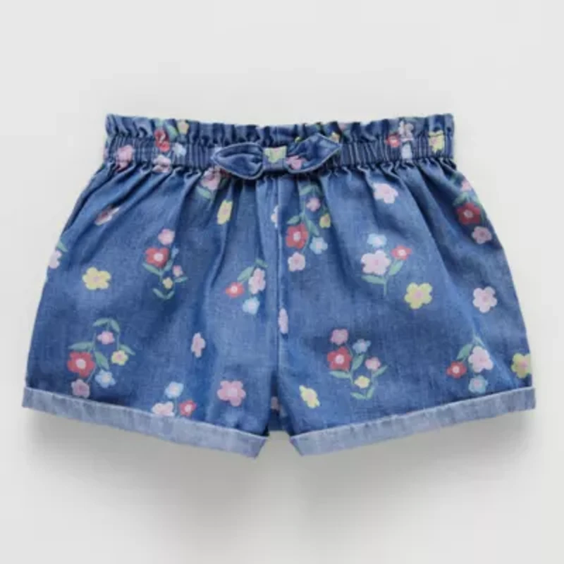 Okie Dokie Baby Girls Pull-On Short