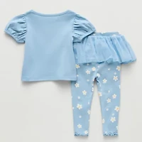Okie Dokie Baby Girls Legging Set