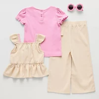 Little Lass Toddler Girls 3-pc. Pant Set