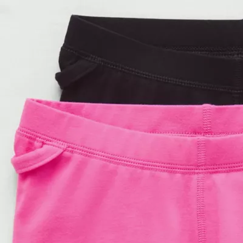 Thereabouts Little & Big Kid Girls 6" Adaptive Easy-on + Easy-off Seated Wear 2-pc. Bike Short