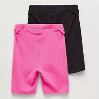 Thereabouts Little & Big Kid Girls 6" Adaptive Easy-on + Easy-off Seated Wear 2-pc. Bike Short