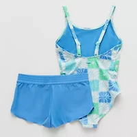 Roxy Big Kid Girls One Piece+Cover-Ups