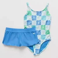 Roxy Big Kid Girls One Piece+Cover-Ups