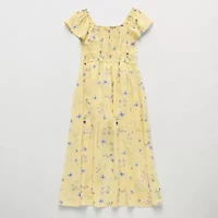 Eyeshadow Big Kid Girls Short Sleeve Jumper