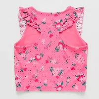 Xersion Little & Big Kid Girls U Neck Sleeveless Tank Top