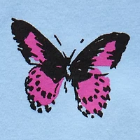 Xersion Little & Big Kid Girls Crew Neck Short Sleeve Relaxed Fit Graphic T-Shirt