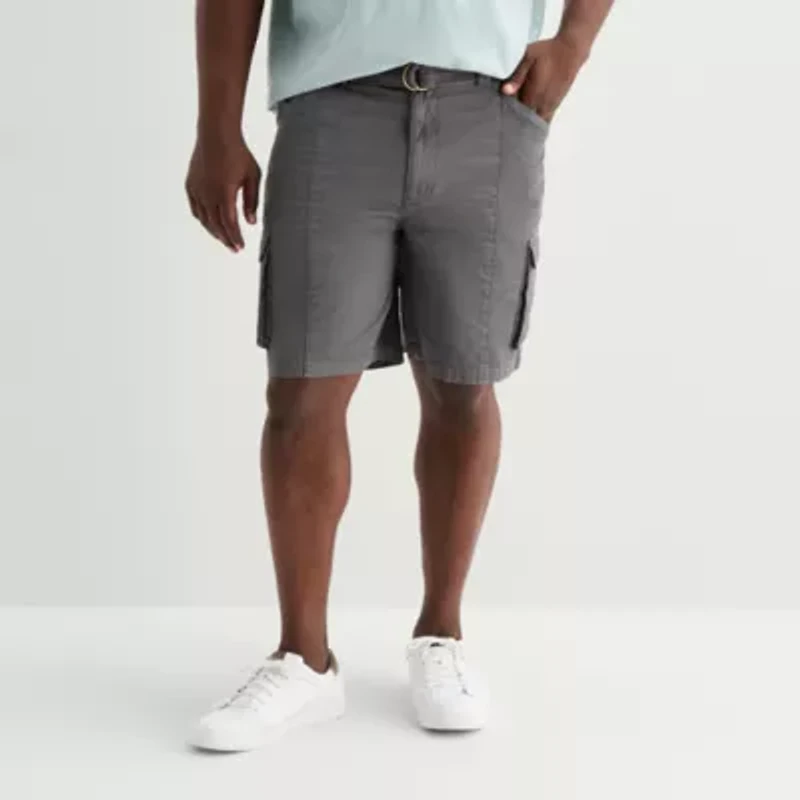 mutual weave Mens 10" Big and Tall Cargo Short