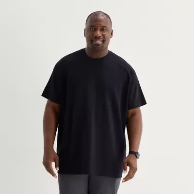 Stylus Mens Crew Neck Short Sleeve Big and Tall T-Shirt