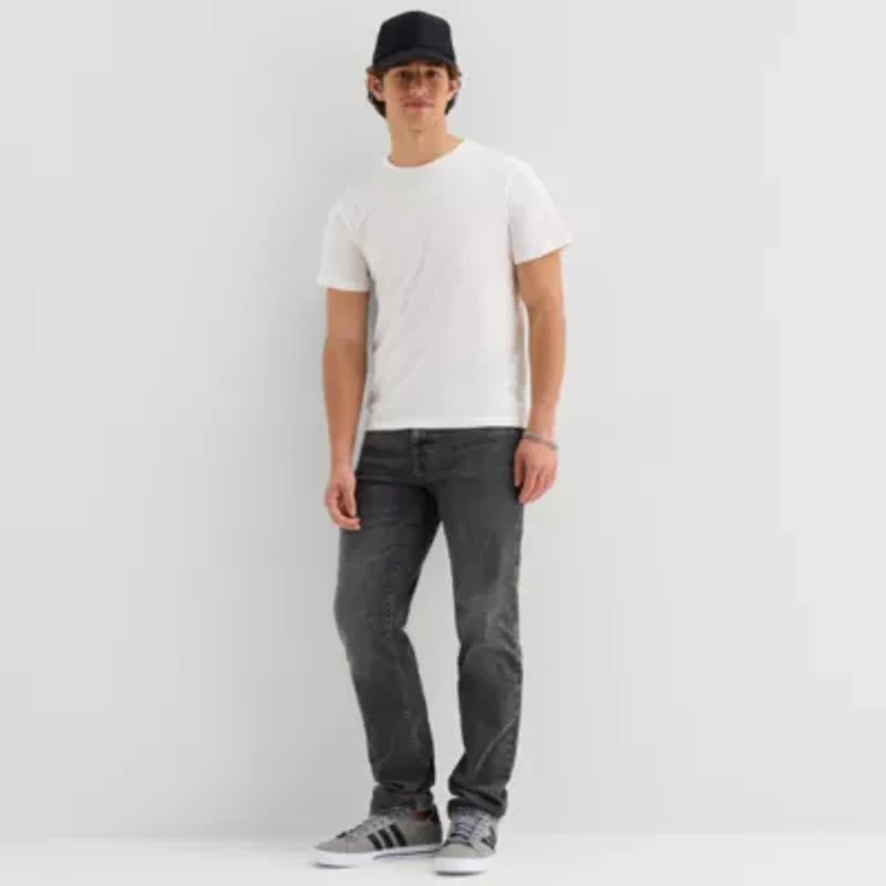 Arizona Slim Fit Mens Crew Neck Short Sleeve T-Shirt