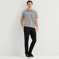 J. Ferrar Johnny Collar Mens Long Sleeve Pullover Sweater