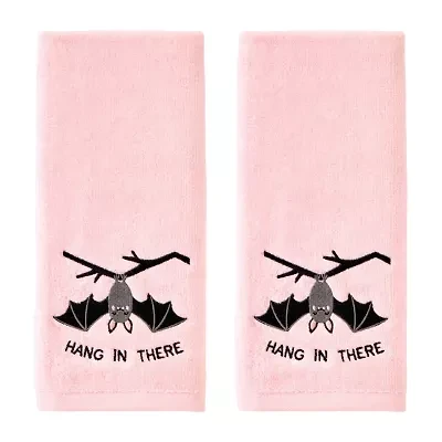 Saturday Knight Hang In Ther Bat Hand Towel 2-pc. Hand Towel