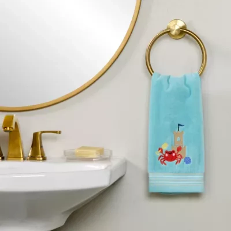 Saturday Knight Crabby Castle 2-pc. Beach + Nautical Hand Towel