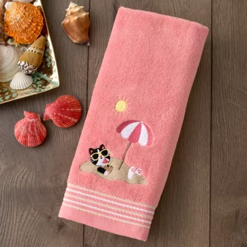 Saturday Knight Buried Cat 2-pc. Hand Towel