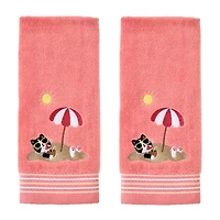 Saturday Knight Buried Cat 2-pc. Hand Towel